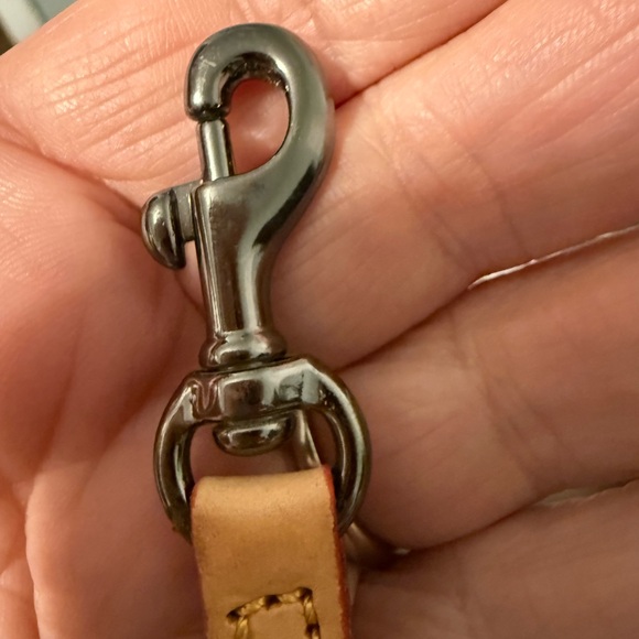 Dooney & Bourke Green and Blue Checkered Tote - Picture 12 of 16